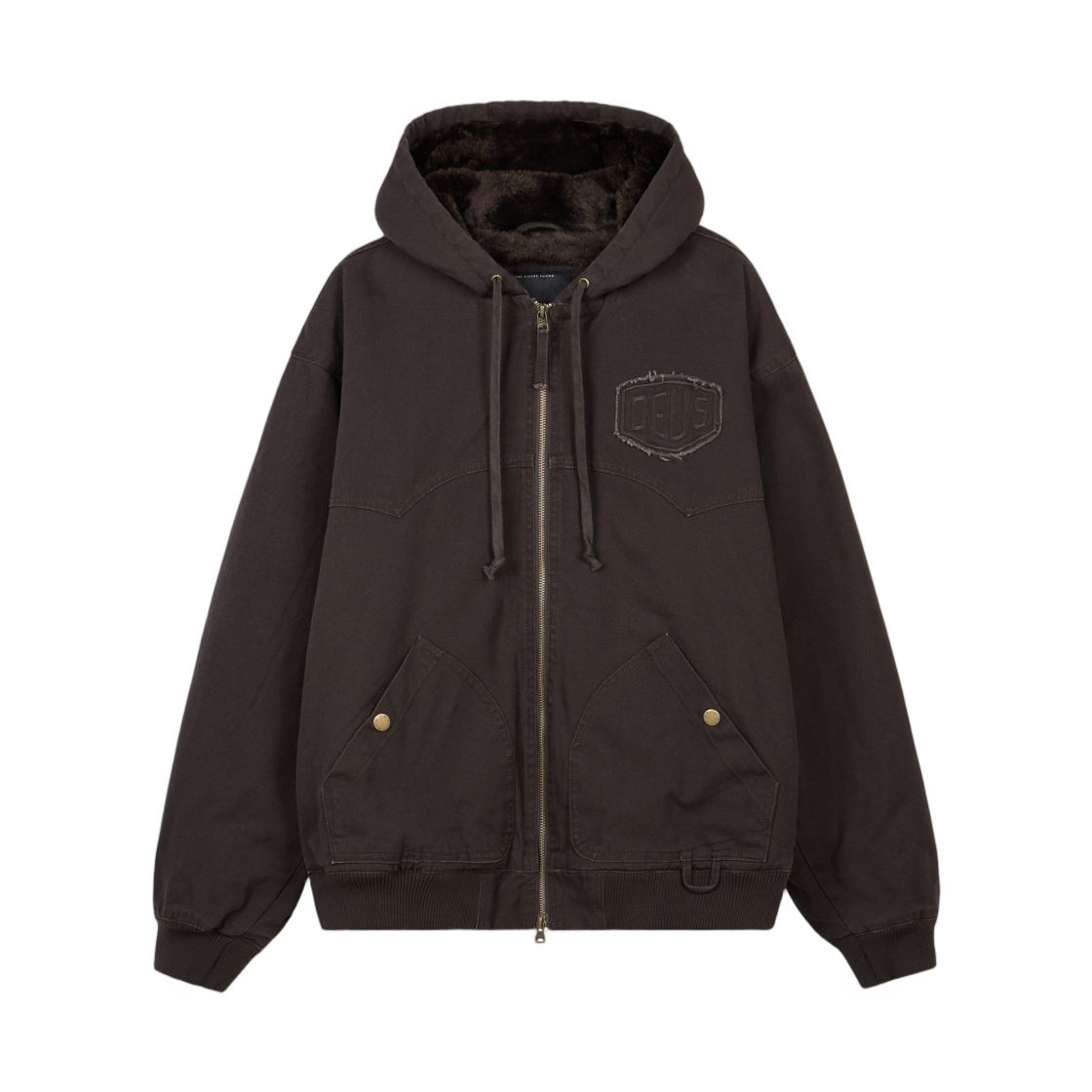 데우스 엑스 마키나 후드 자켓 차콜(Deus Ex Machina Hoodie Jacket Charcoal)
