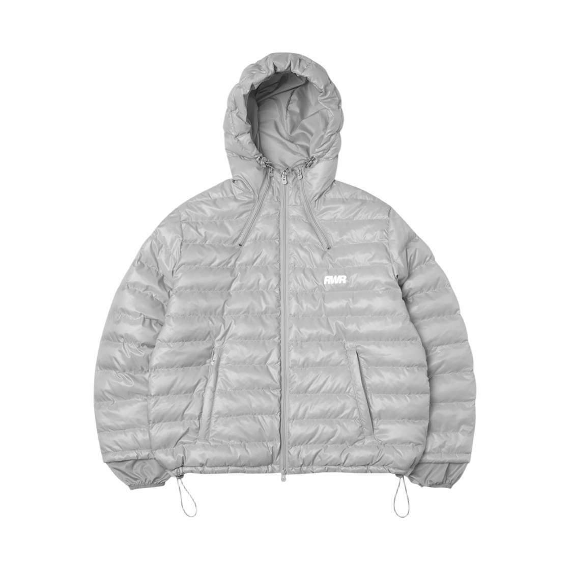 [KREAM 단독] 런위더 라이트웨이트 후드 패딩 그레이([KREAM 단독] runwhither Lightweight Hoodie Padding Grey)