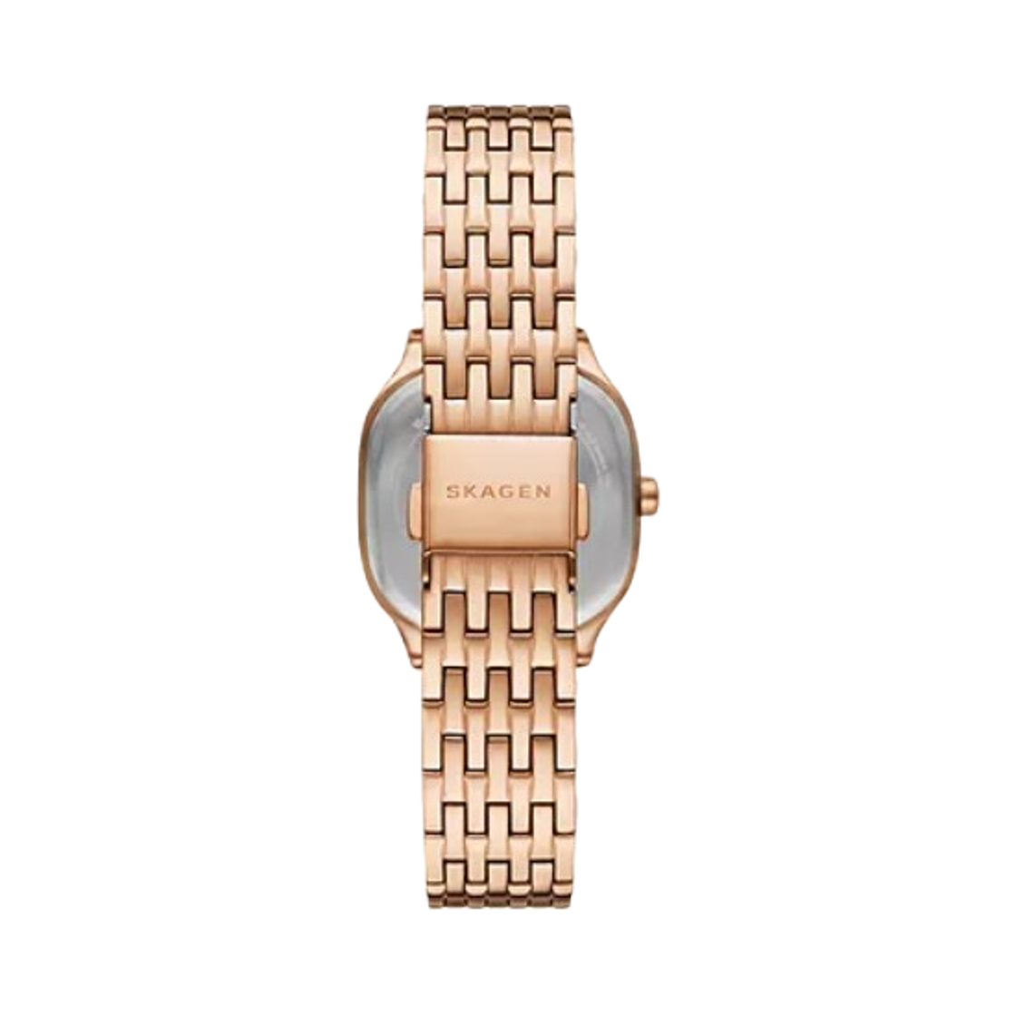 스카겐 멜렘 릴리 쿼츠 쓰리핸드 28mm 스테인리스 스틸 로즈 골드(Skagen Mellem Lille Quartz Three-Hand 28mm Stainless Steel Rose Gold) - 2