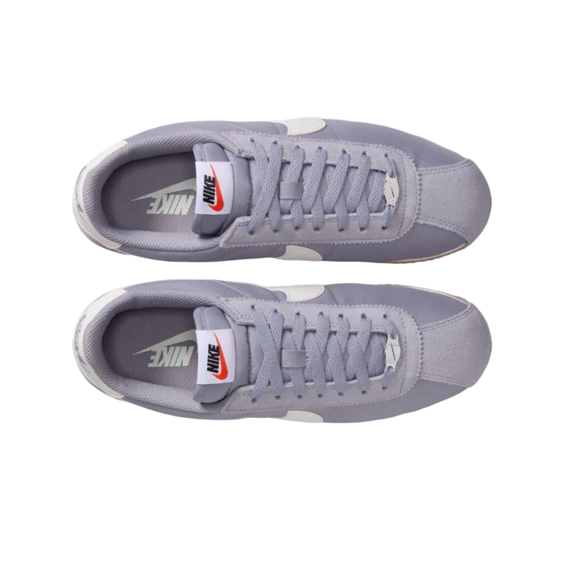 (W) 나이키 코르테즈 텍스타일 시멘트 그레이 검 라이트 브라운((W) Nike Cortez Textile Cement Grey Gum Light Brown) - 2