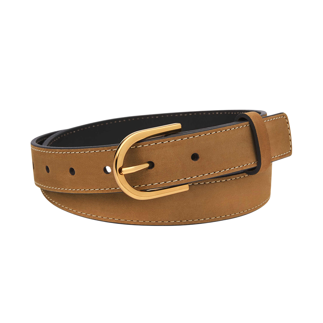 파슬 D-링크 벨트 카멜(Fossil D-Link Belt Camel)
