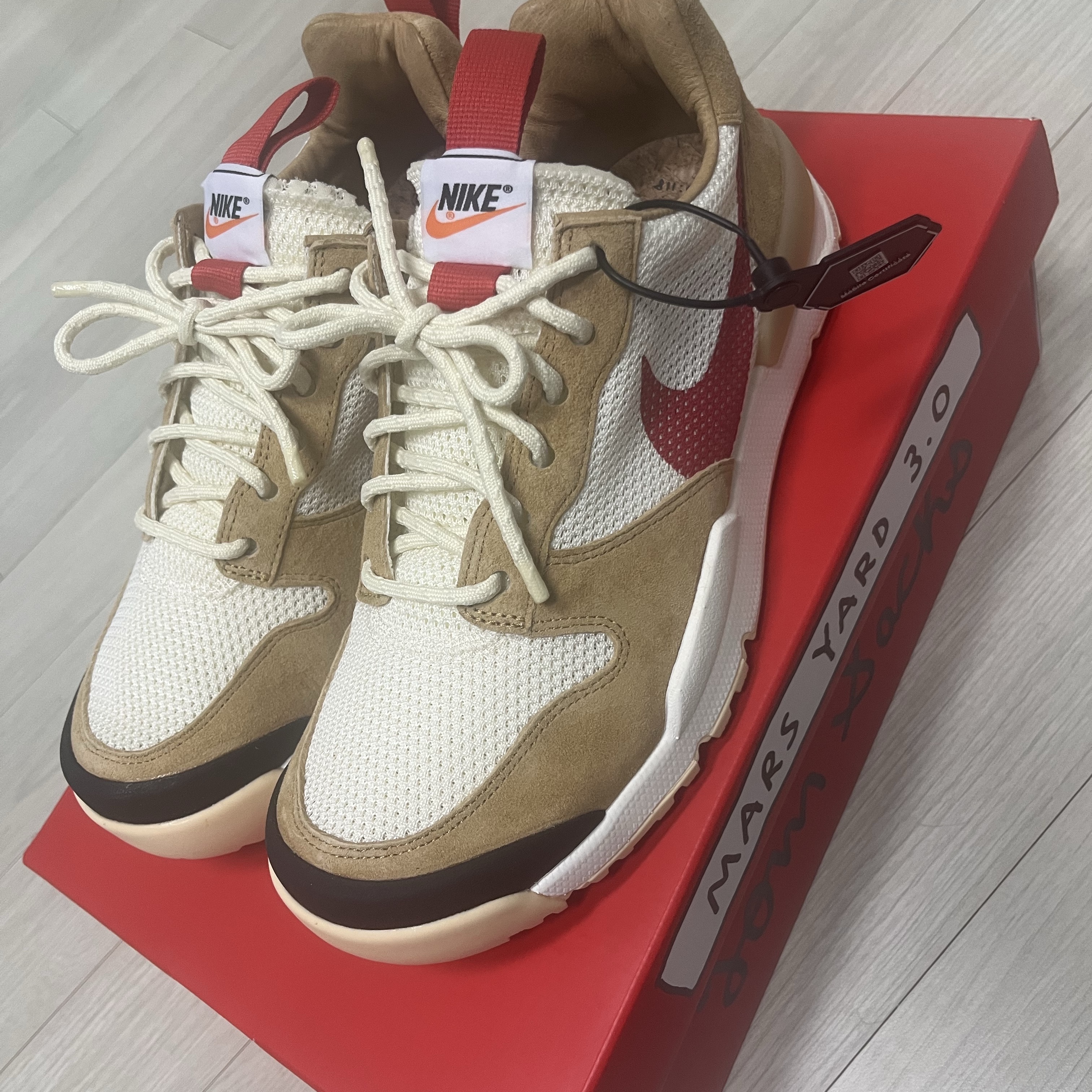 Nike x Tom Sachs Mars Yard Shoe 3.0 Space Camp 착용 스타일