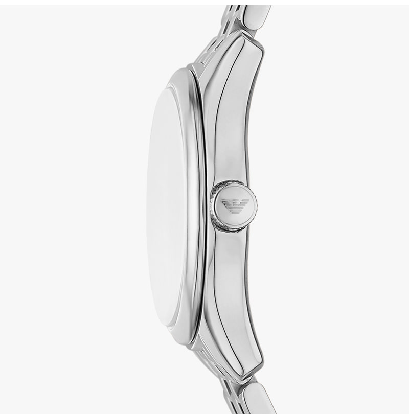 (W) 엠포리오 아르마니 안토니아 32mm 메탈 시계 마더 오브 펄  실버((W) Emporio Armani Antonia 32mm Metal Watch Mother of Pearl Silver) - 2