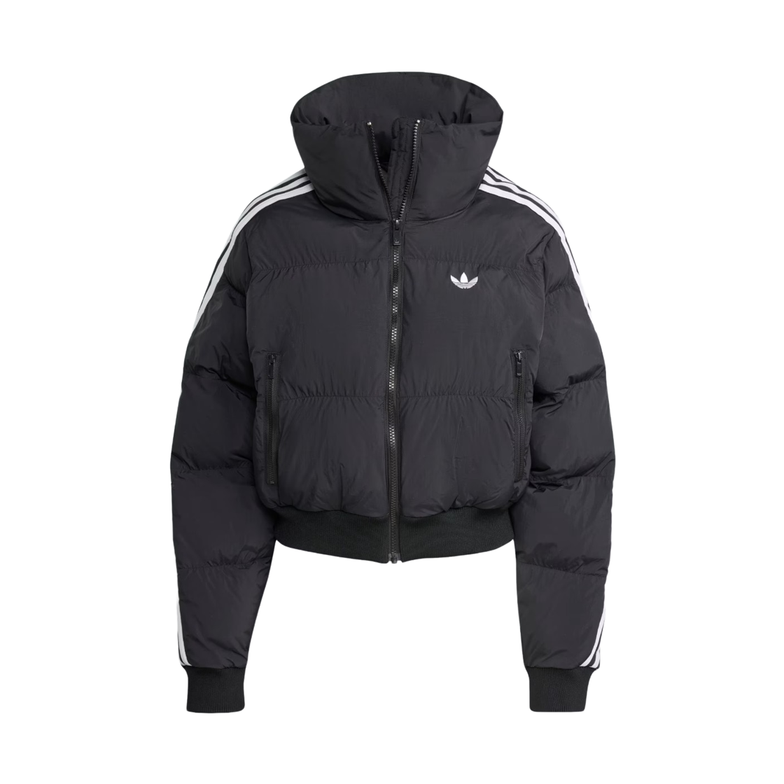 JX2970 (W) Adidas Originals Adicolor Cropped Down Puffer Black - KR Sizing