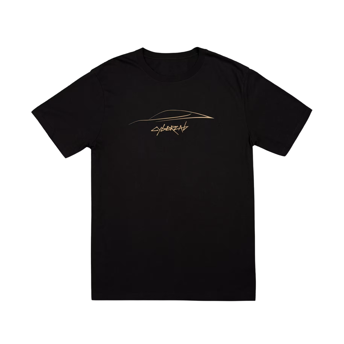 - Tesla Cybercab T-Shirt Black