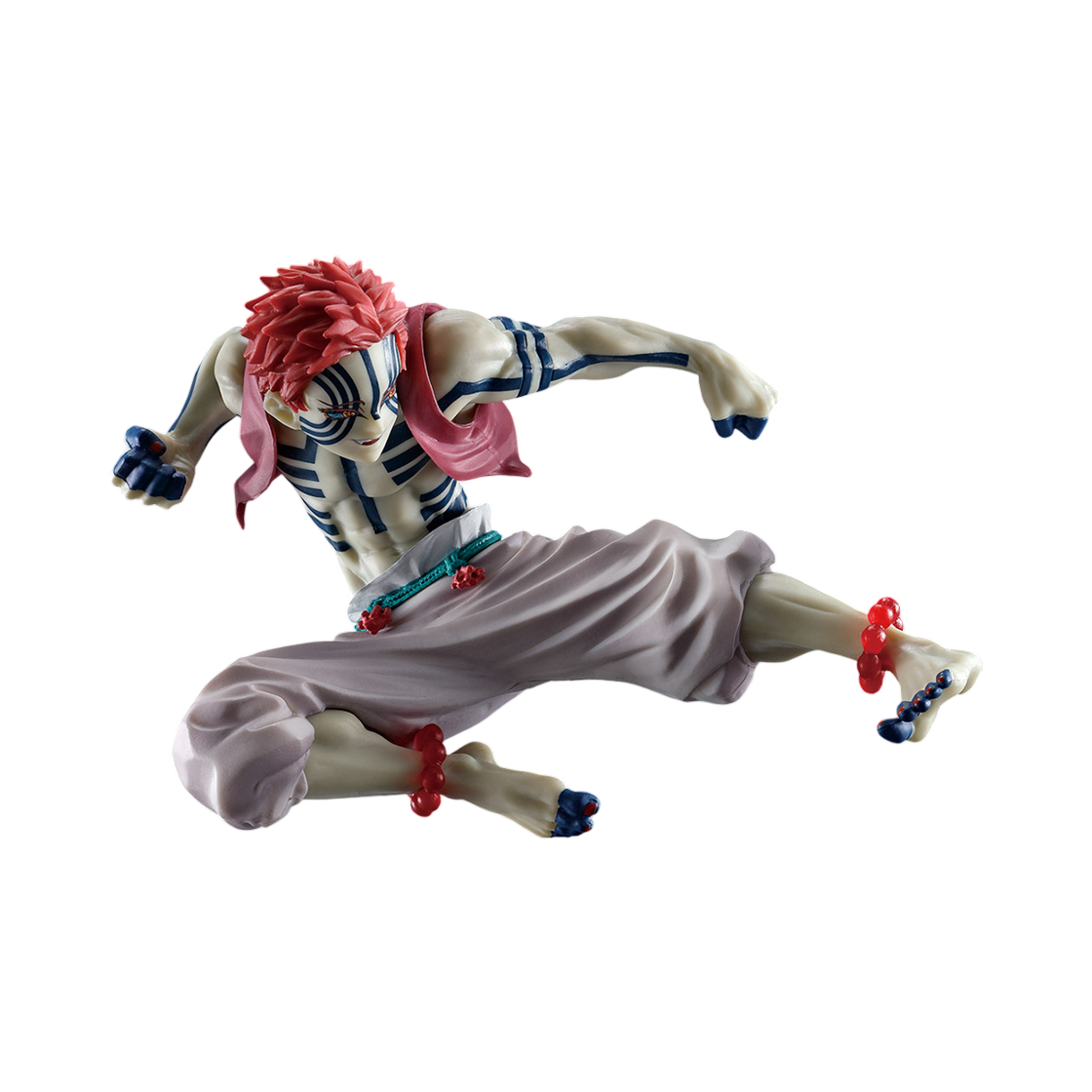 - Bandai Ichiban Kuji Demon Slayer Wield Your Blade and Set Your Heart On Fire E Prize Akaza Figure