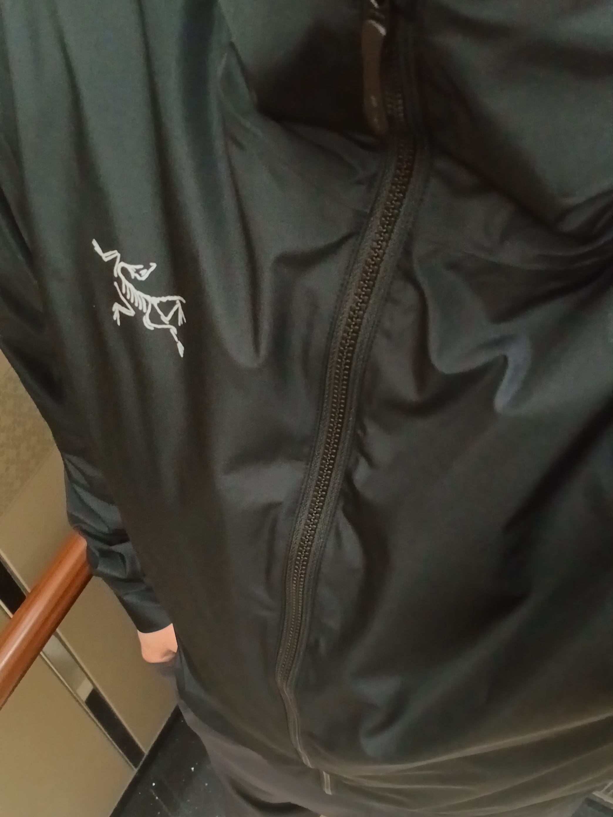 Arc'teryx Calvus Cap Black, Arc'teryx Solano Hoody Black 착용 스타일 - 2