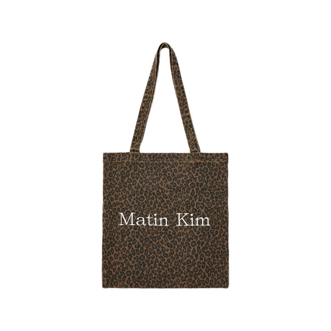 Matin Kim MATIN LEOPARD【౨ৎ】 마뗑킴 마뗑 레오파드 에코백 브라운 | Matin Kim | KREAM