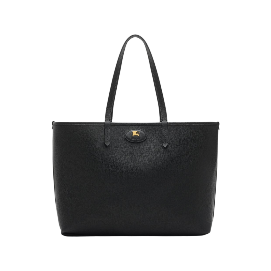 8119606 Burberry Medium Reversible Bloomsbury Tote Black Calico Beige