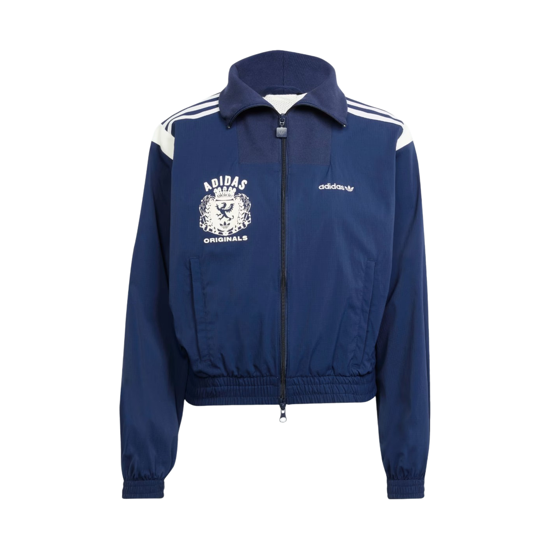 JY2809 (W) Adidas Originals Mascot Woven Tracksuit Jacket Night Indigo - KR Sizing