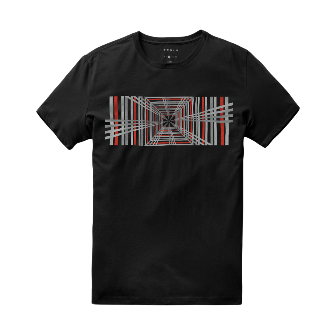 테슬라 플레이드 모드 티셔츠 블랙(Tesla  Plaid Mode T-Shirt Black)