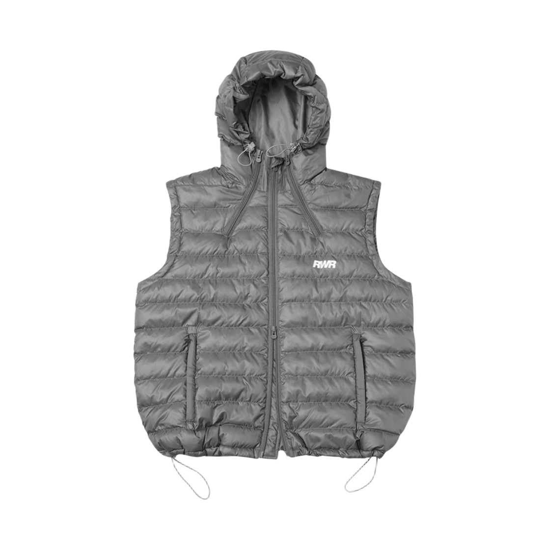 [KREAM 단독] 런위더 라이트웨이트 후드 베스트 딥그레이([KREAM 단독] runwhither Lightweight Hoodie Vest Deep Grey)