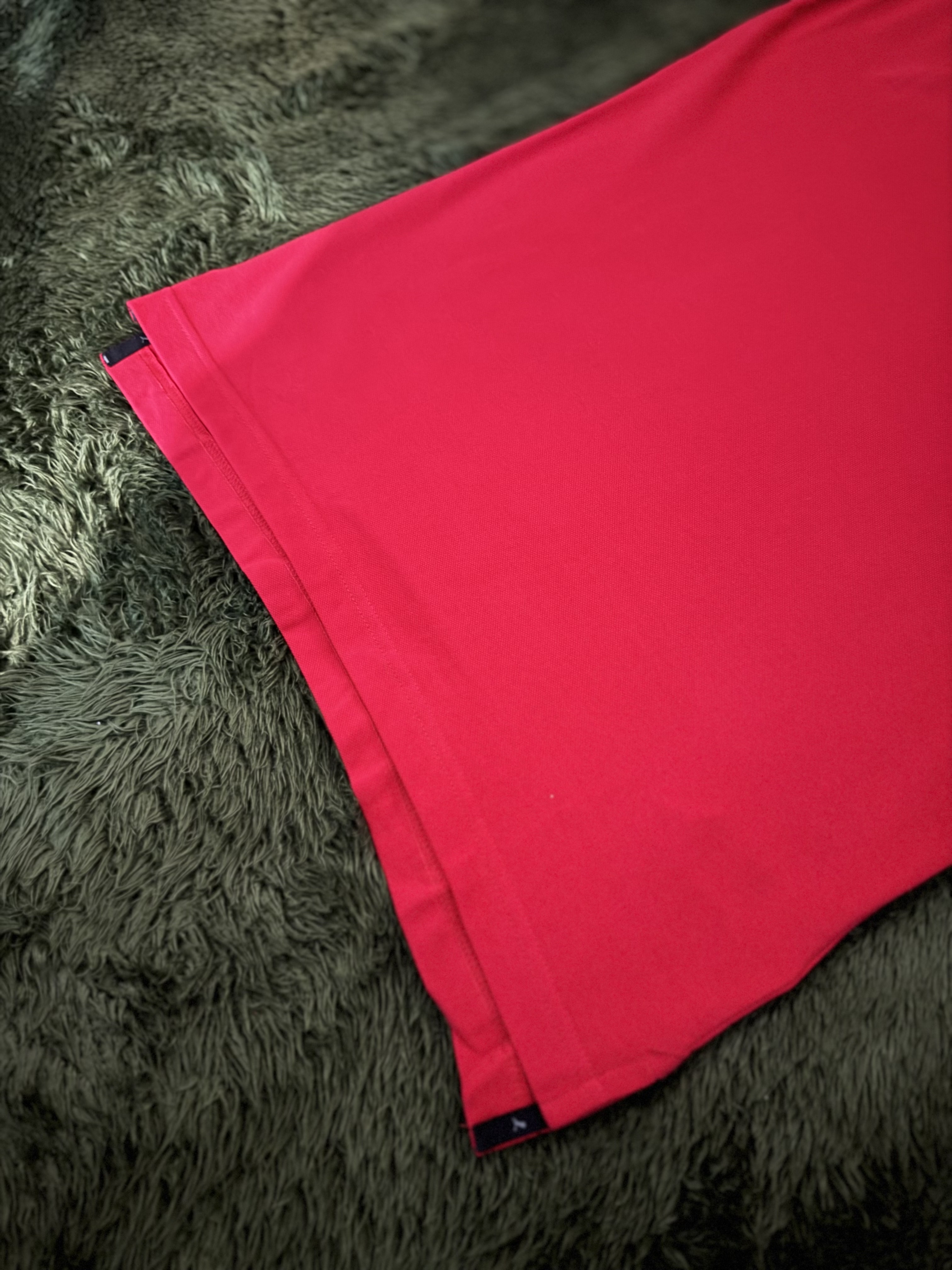 Puma AC Milan Iconic Polo Red (Non Marking Ver.) 착용 스타일 - 5