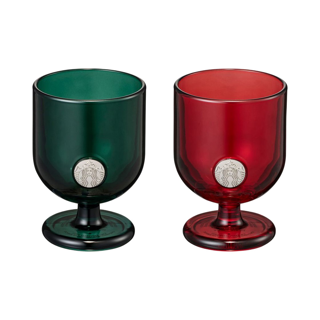 스타벅스 x 월리를 찾아라 조이풀 글라스 세트 276ml (2개 세트)(Starbucks x Where's Wally Joyful Glass Set 276ml (Set of 2)) - 1