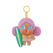 Pop Mart Crybaby Vacation Mode On Series Vinyl Plush Pendant Let's Surf (Opened Case)