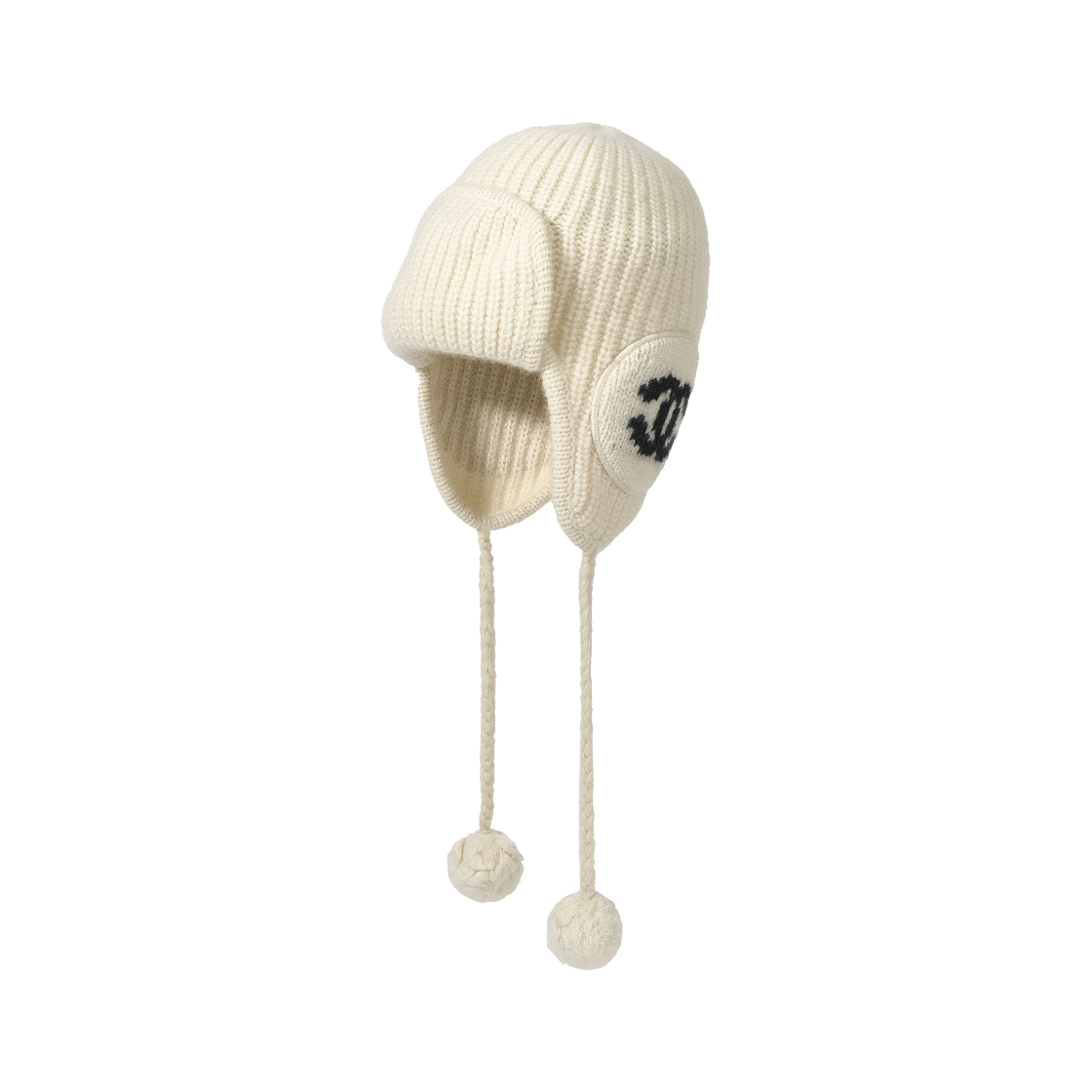 샤넬 햇 캐시미어 에크루 블랙(Chanel Hat Cashmere Ecru Black)