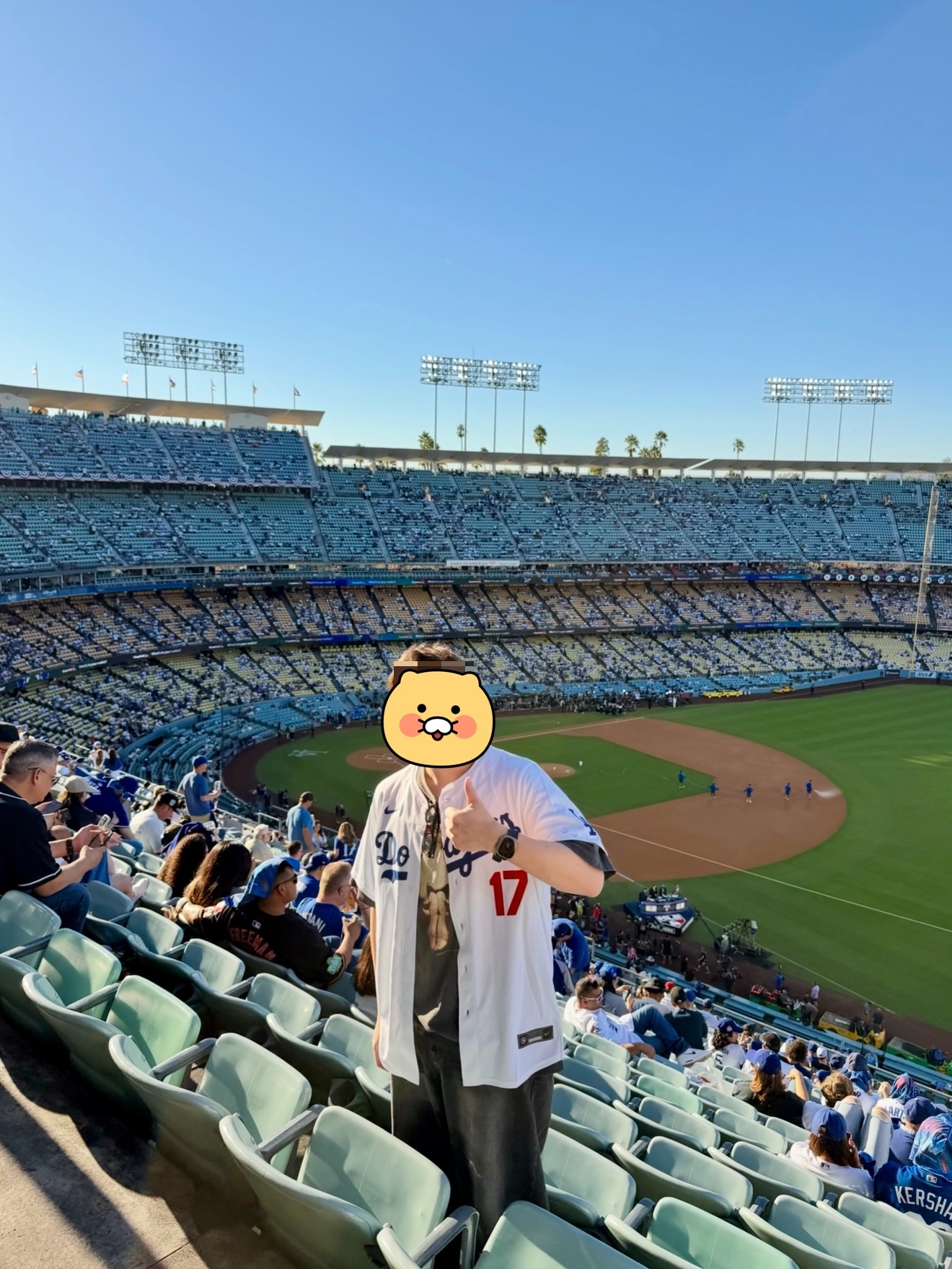 Nike MLB Los Angeles Dodgers Shohei Ohtani Home Limited Jersey White 착용 스타일 - 2
