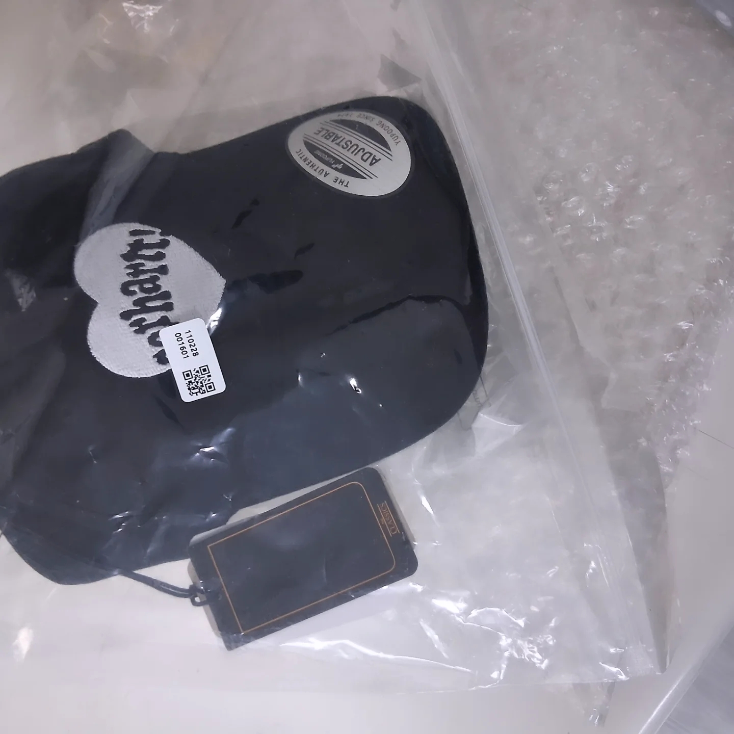 Sony IER-EX15C Blue  (Sony Korea Ver.), Carhartt WIP Amour Cap Black 착용 스타일 - 2