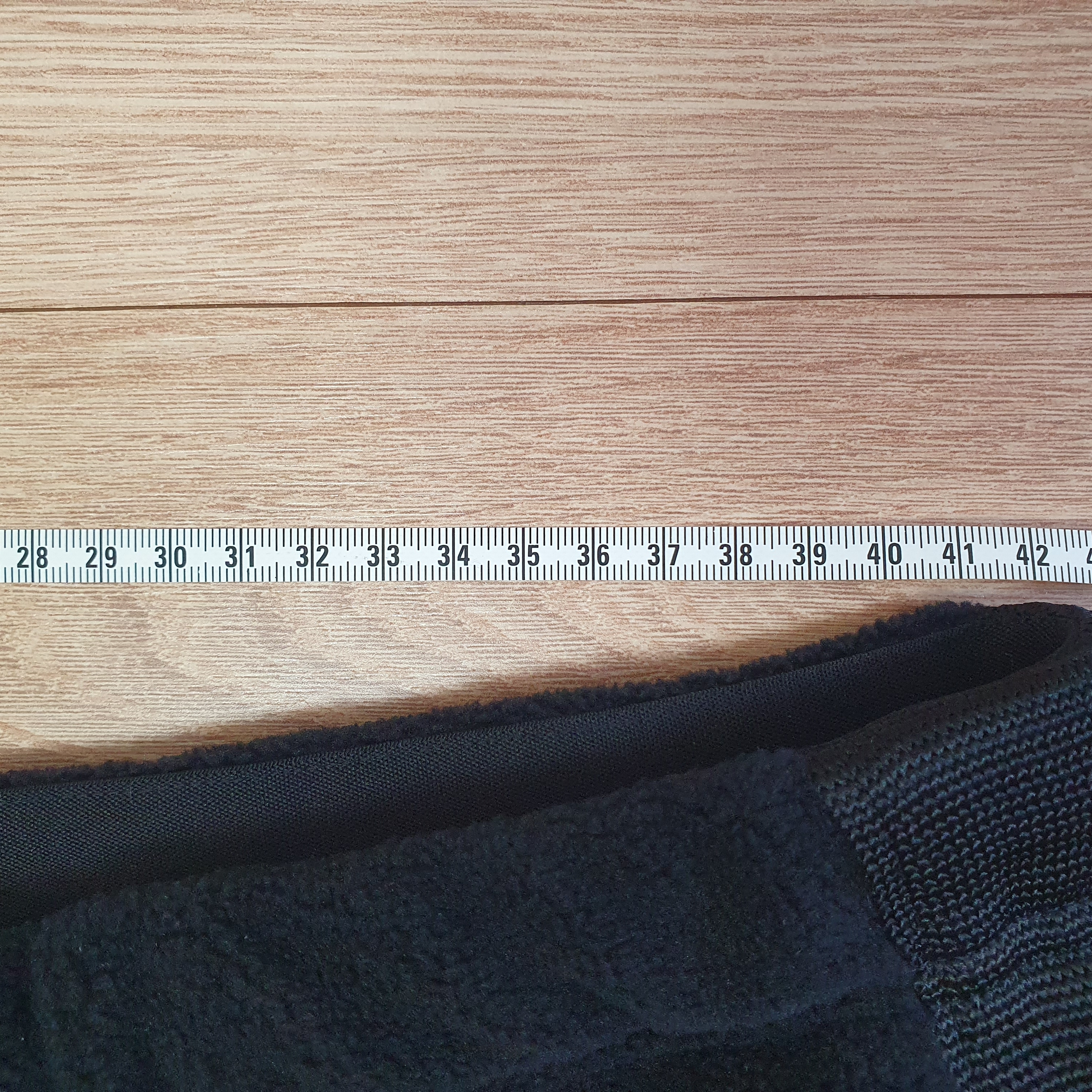 Uniqlo x Needles Fleece Wide Pants Black - KR 착용 스타일 - 2