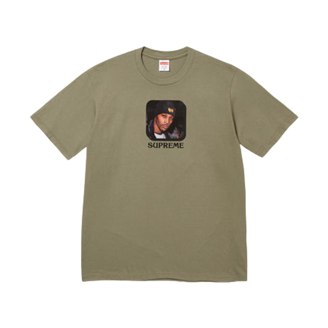 슈프림 x 우탱 클랜 RZA 티셔츠 라이트 올리브 - 25FW