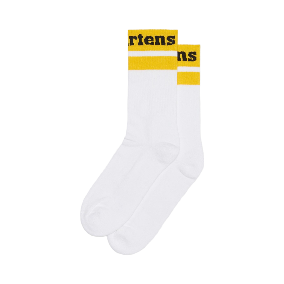 AC681103 Dr. Martens Athletic Logo Socks White