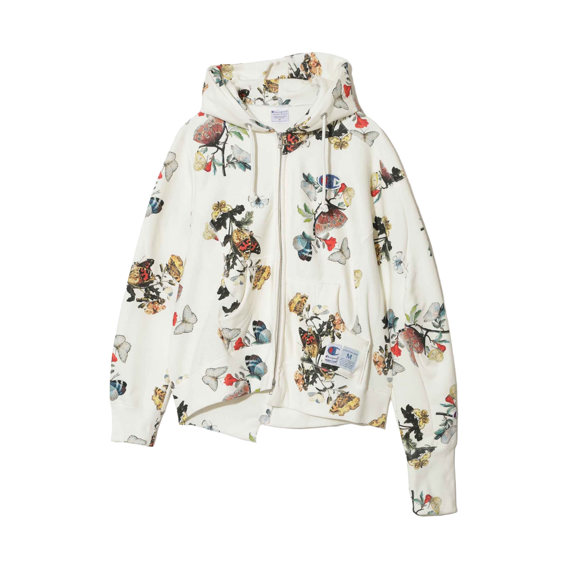 UC2E1802-2 Champion x Undercover Hoodie Zip-Up Ivory