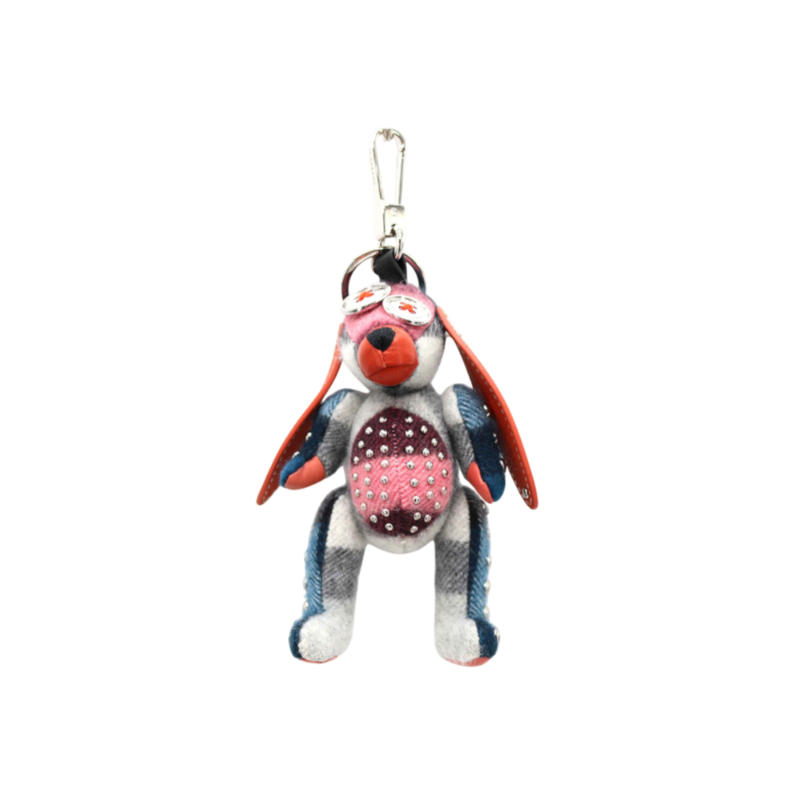 ITNI5DWEMB7B Burberry Sandra Rabbit Cashmere Keychain