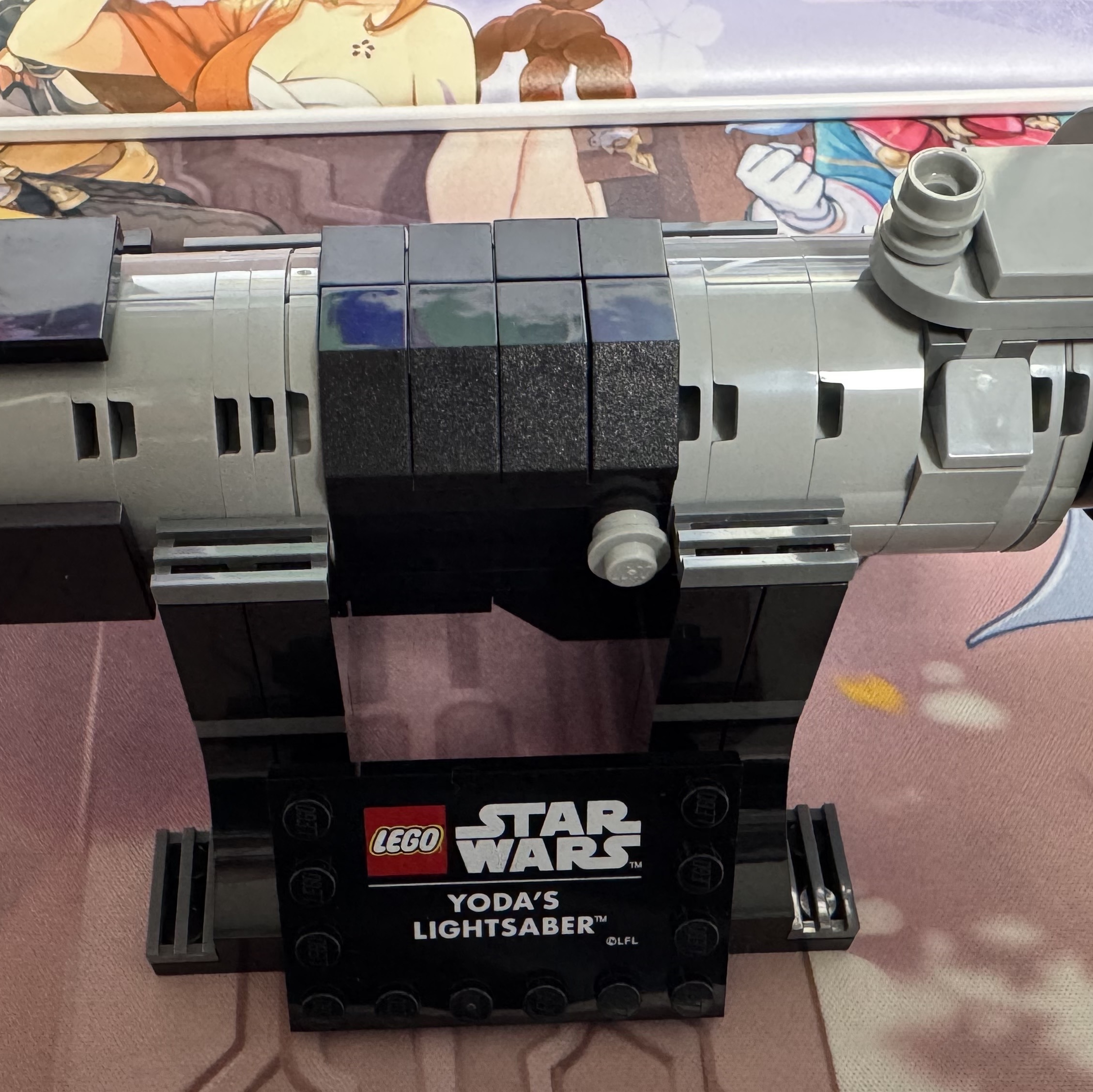 Lego Star Wars Yoda's Lightsaber 착용 스타일 - 2