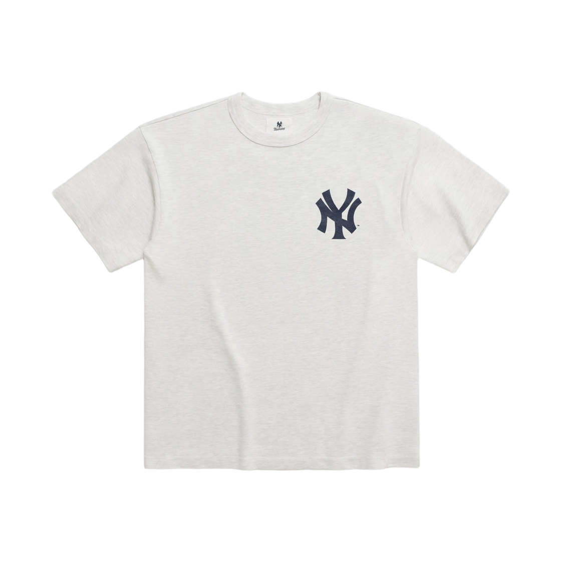 UK012532014 Madhappy New York Yankees Washed Heavyweight T-Shirt Ash Heather