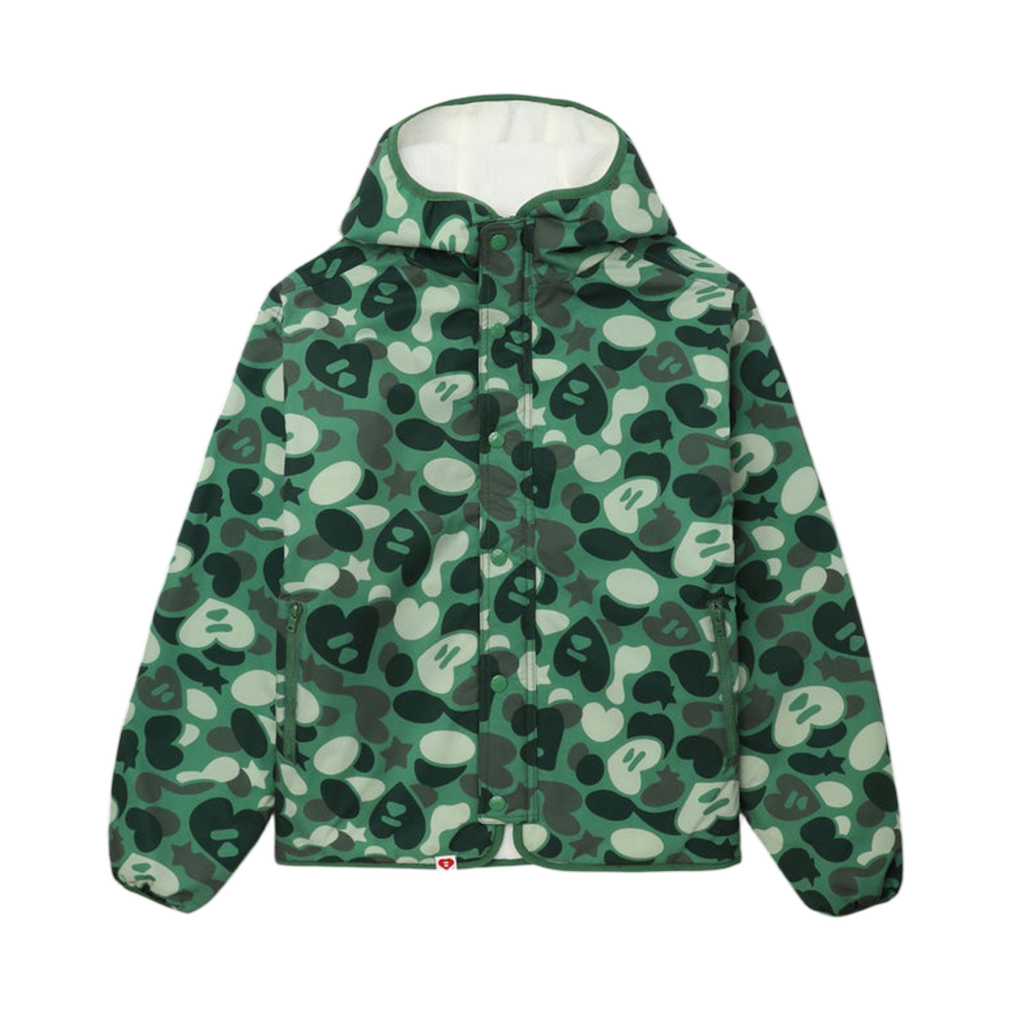 - (W) BAPE Camo Jacket Green