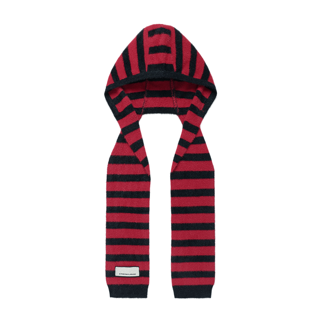 VH2FWUAB70ARE Thevinylhouse Hooded Muffler Red