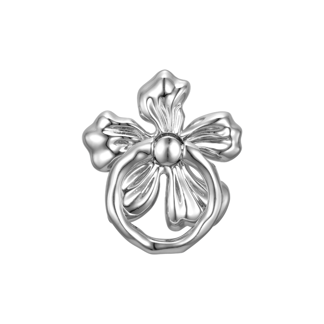 바이위켄드 알로하 폰 그립 링 실버