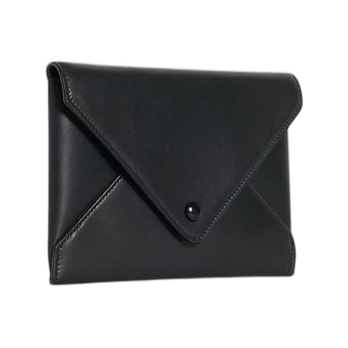 더 로우 엔벨로프 레더 클러치 백 블랙(The Row Envelope Leather Clutch Bag Black) - 2