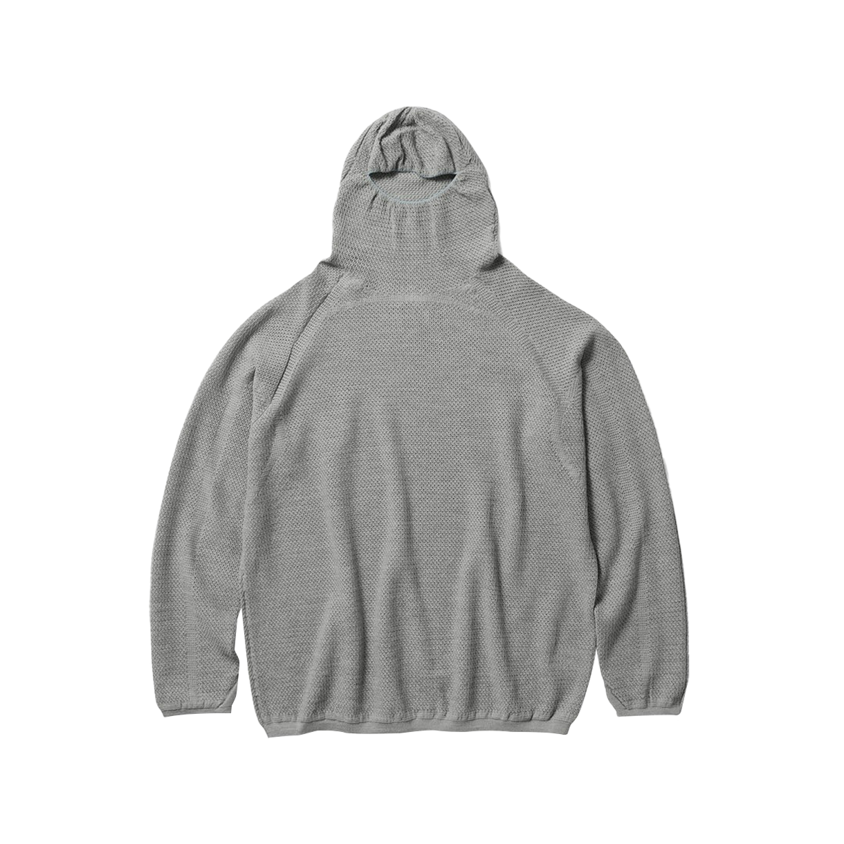 골드윈 퍼포레이티드 홀가먼트 니트 탑 징크 그레이 - 25FW(Goldwin Perforated Wholegarment Knit Top Zinc Gray - 25FW)