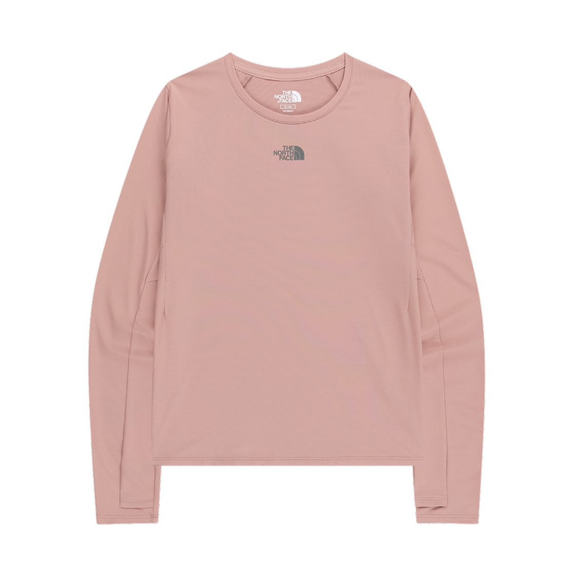 NT7TR81L (W) The North Face Stepup L/S R/T-Shirt Grayish Pink - 25FW