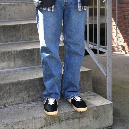 (W) Nike Astrograbber Black Sail 착용 스타일