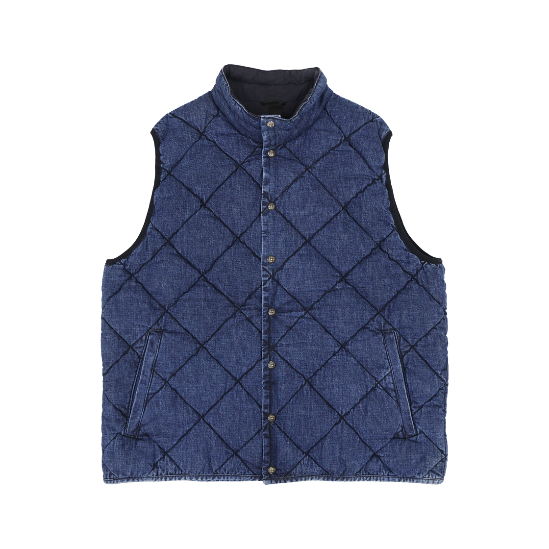 ITJ6RUJEMNR6 Chrome Hearts Blue Vest