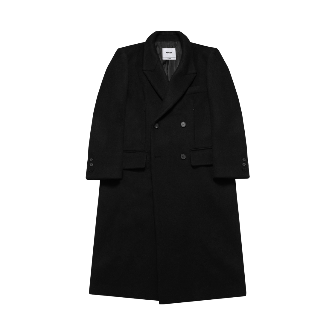 카미엔 마피아 코트 블랙(Kamien Mafia Coat Black)