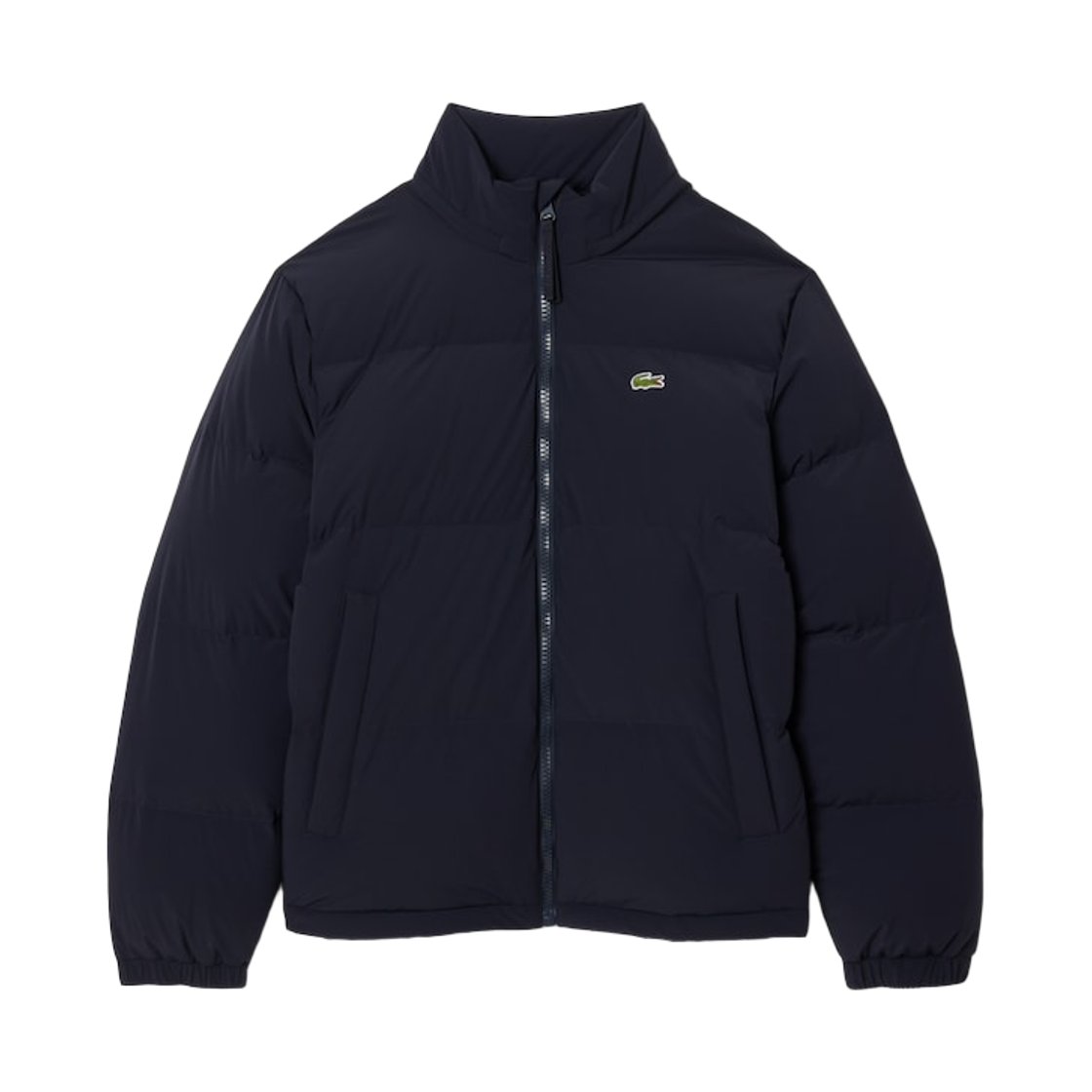 BH9052-55N-HDE Lacoste High-Neck Duck Down Puffer Dark Navy