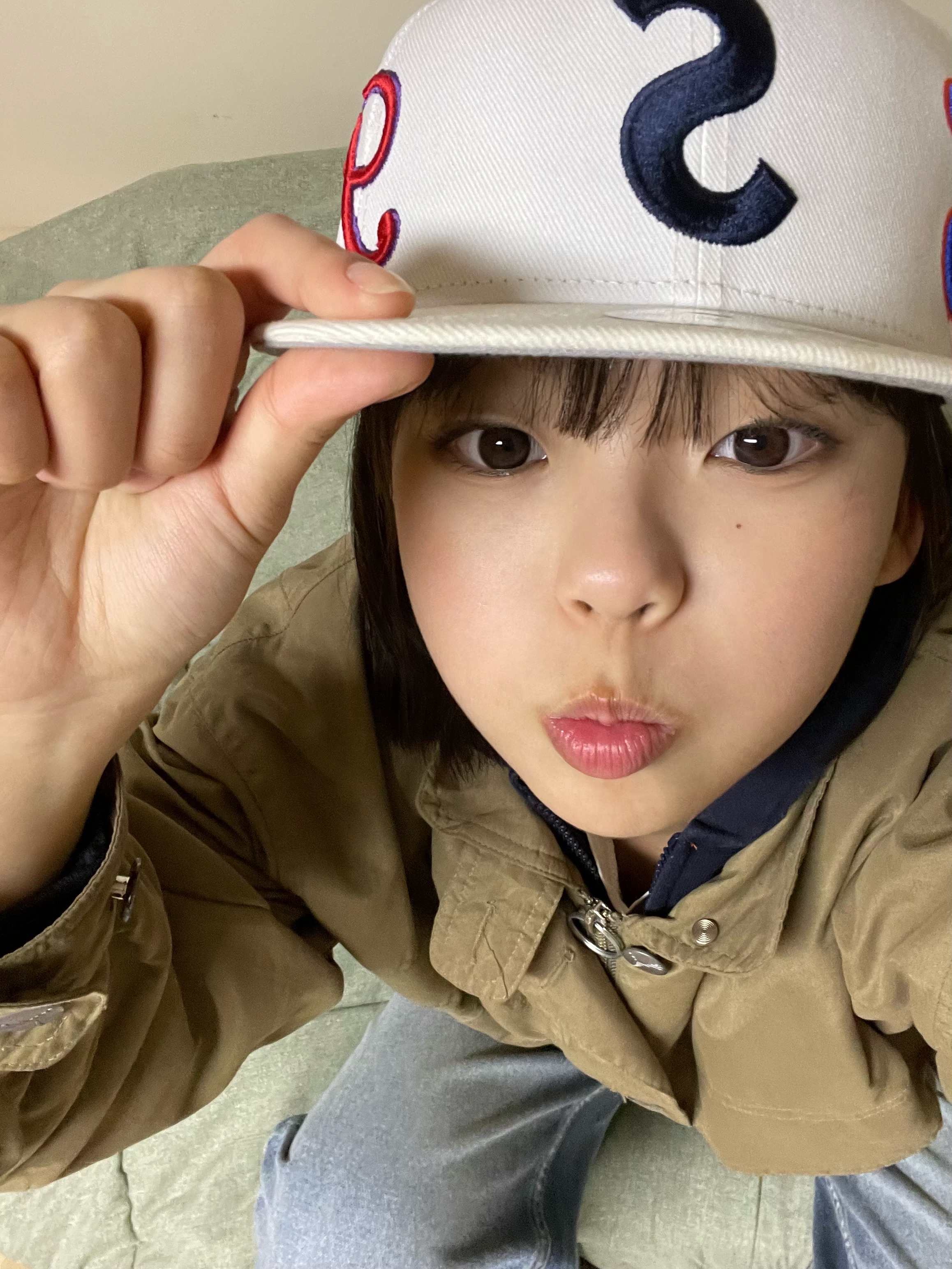 Supreme Multi S Logo New Era White - 25SS 착용 스타일