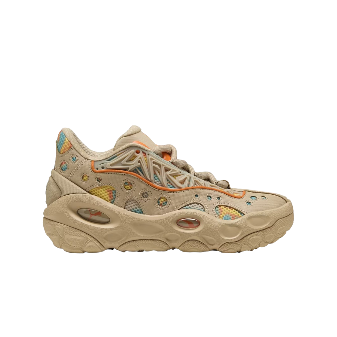 312165-01 Puma Lamelo Ball Lafrance RNR Light Sand Orange Glo