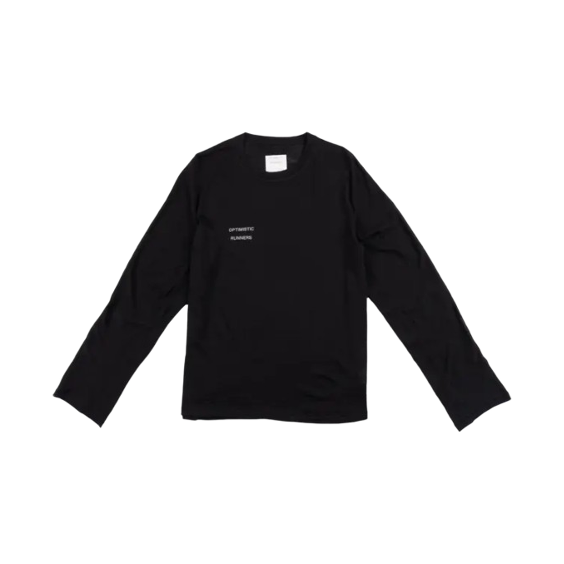 - Optimistic Runners Merino Wool Longsleeve Black