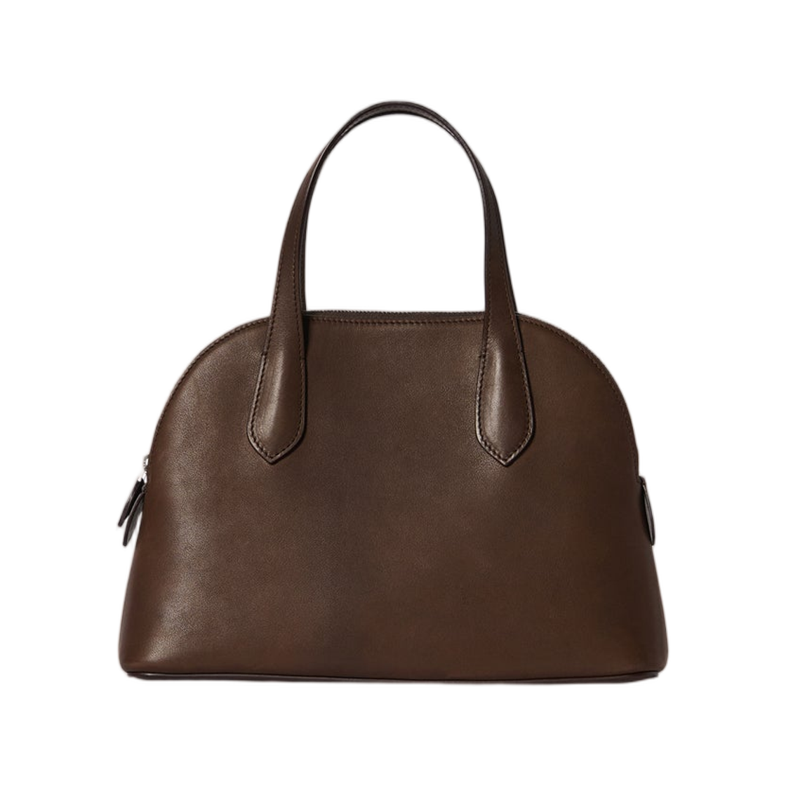 더 로우 미디움 인그리드 백 레더 딥 브라운(The Row Medium Ingrid Bag in Leather Deep Brown) - 1
