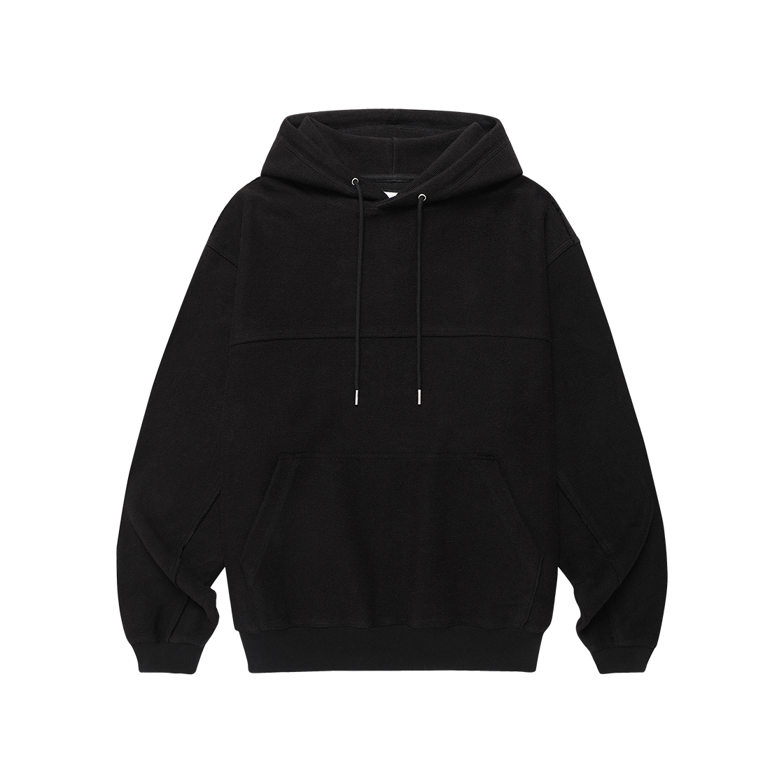 VH2FFUM402ABK Thevinylhouse Reversed Cut Off Hoodie Black