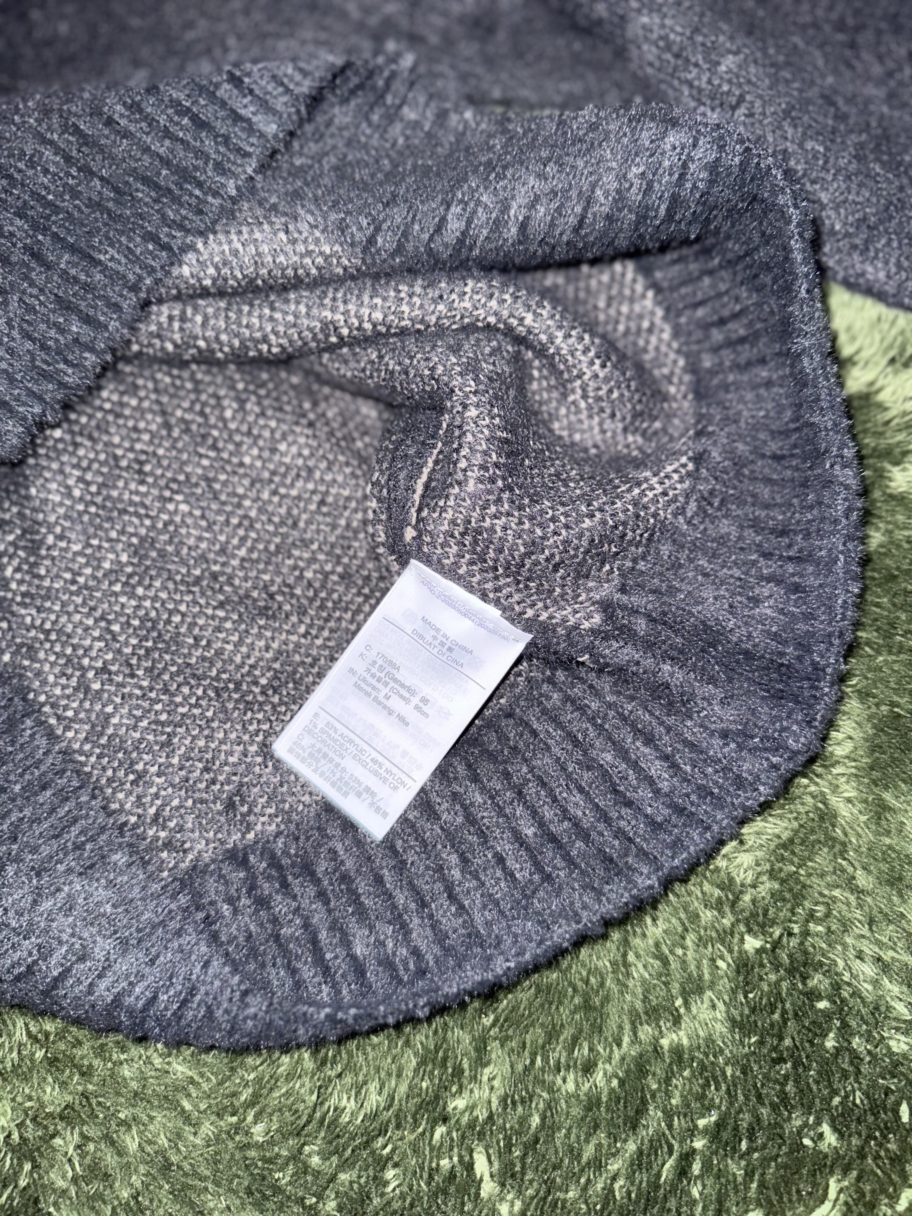 Jordan Flight Heritage Crop Jumper Off-Noir - Asia 착용 스타일 - 5