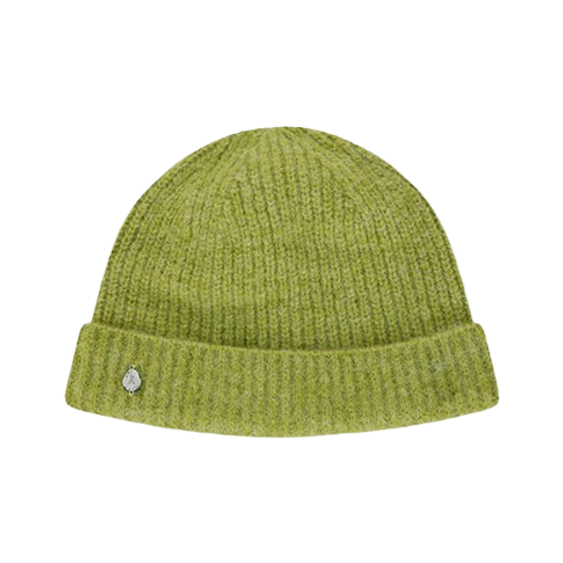 - Aviemuah Alpaca Roll-Up Beanie Light Green