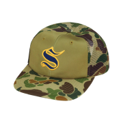 Supreme Contrast S Mesh Back 6-Panel Olive Camo - 25FW
