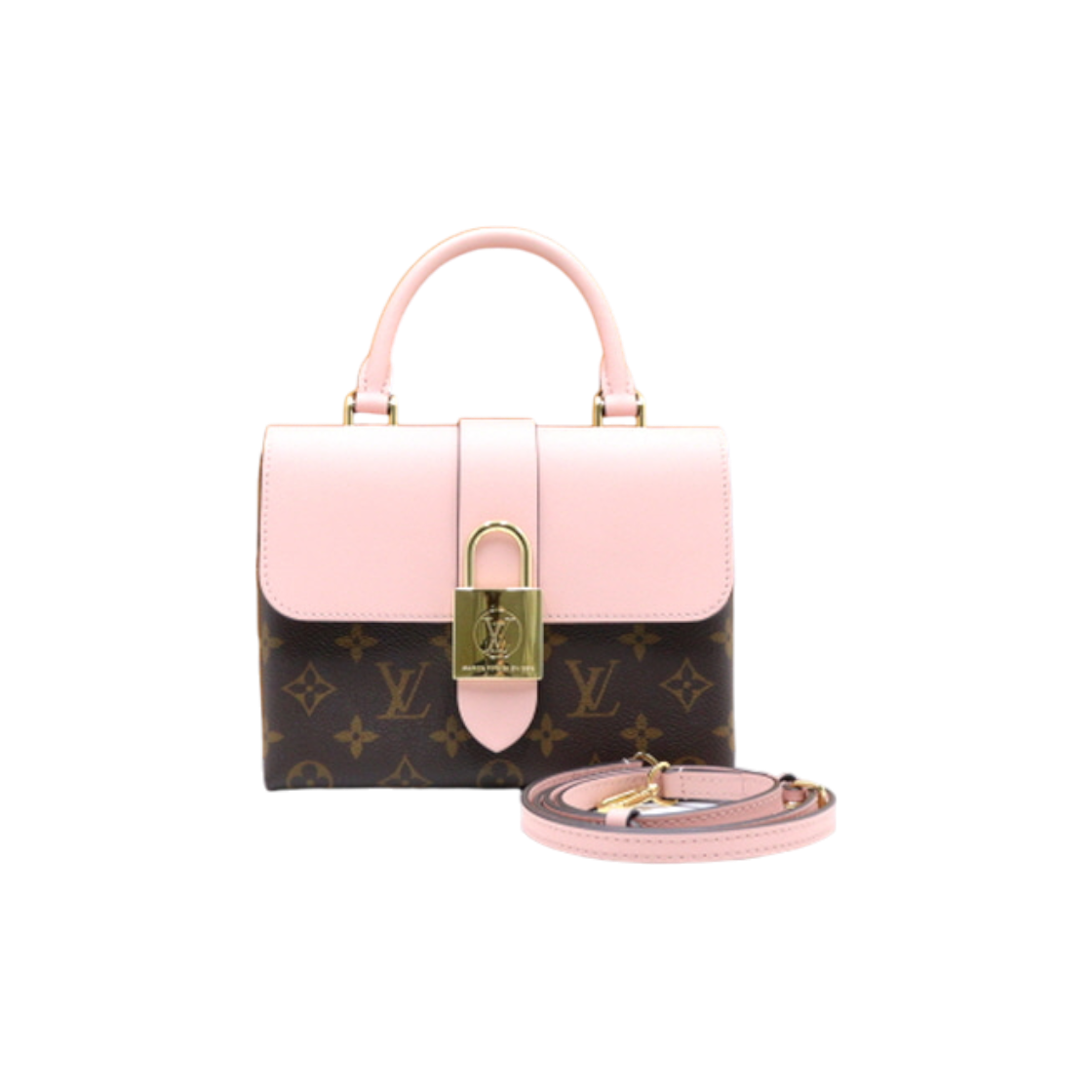 ITCI4UK5HS8M Louis Vuitton Monogram Rocky BB Tote and Crossbody Bag M44080