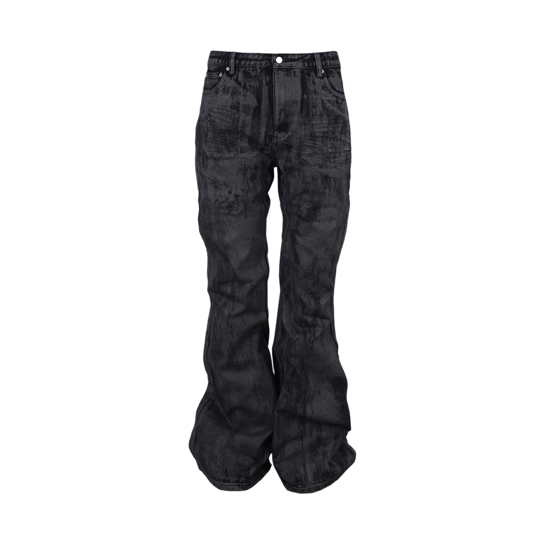 어웬드 플레어 헤비 왁스 데님 진(Awende Flare Heavy Wax Denim Jeans)