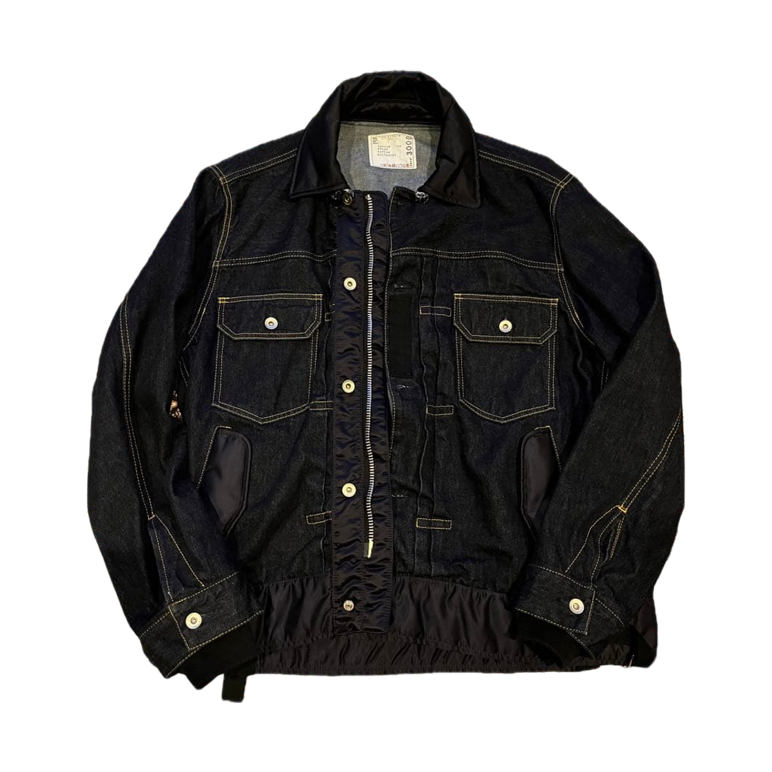 사카이 나일론 인서트 데님 자켓 인디고(Sacai Nylon Insert Denim Jarket Indigo)